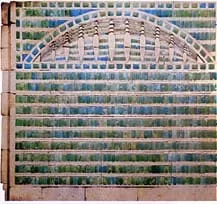 Glazed faience ceramic from ancient Egypt
