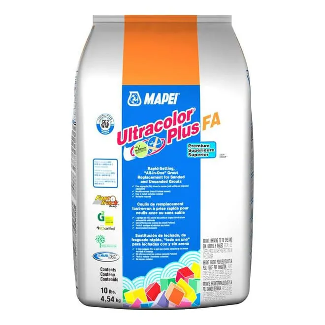 Mapei Ultracolor Plus FA grout tub